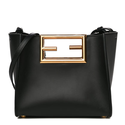 Fendi Vitello King Small Fendi Way Tote Black 1 of 10