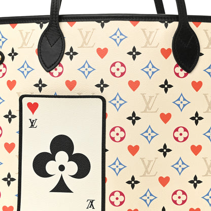 Louis Vuitton Game On Neverfull MM White 9 of 12