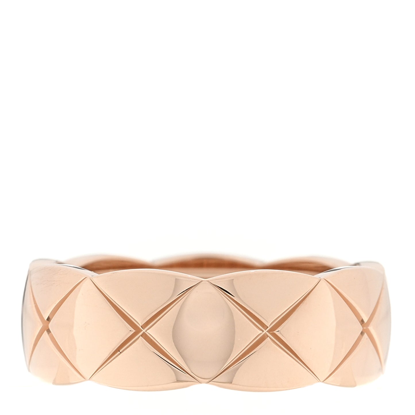 18K Beige Gold Small Coco Crush Ring 53 6.5