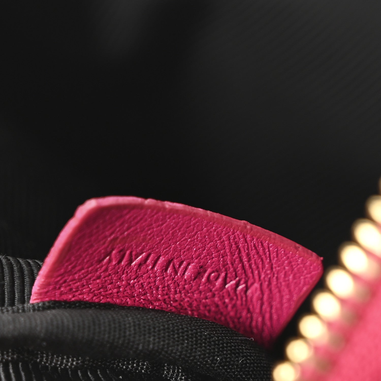 Celine Lambskin Small Trio Crossbody Bag Fuchsia 7 of 10
