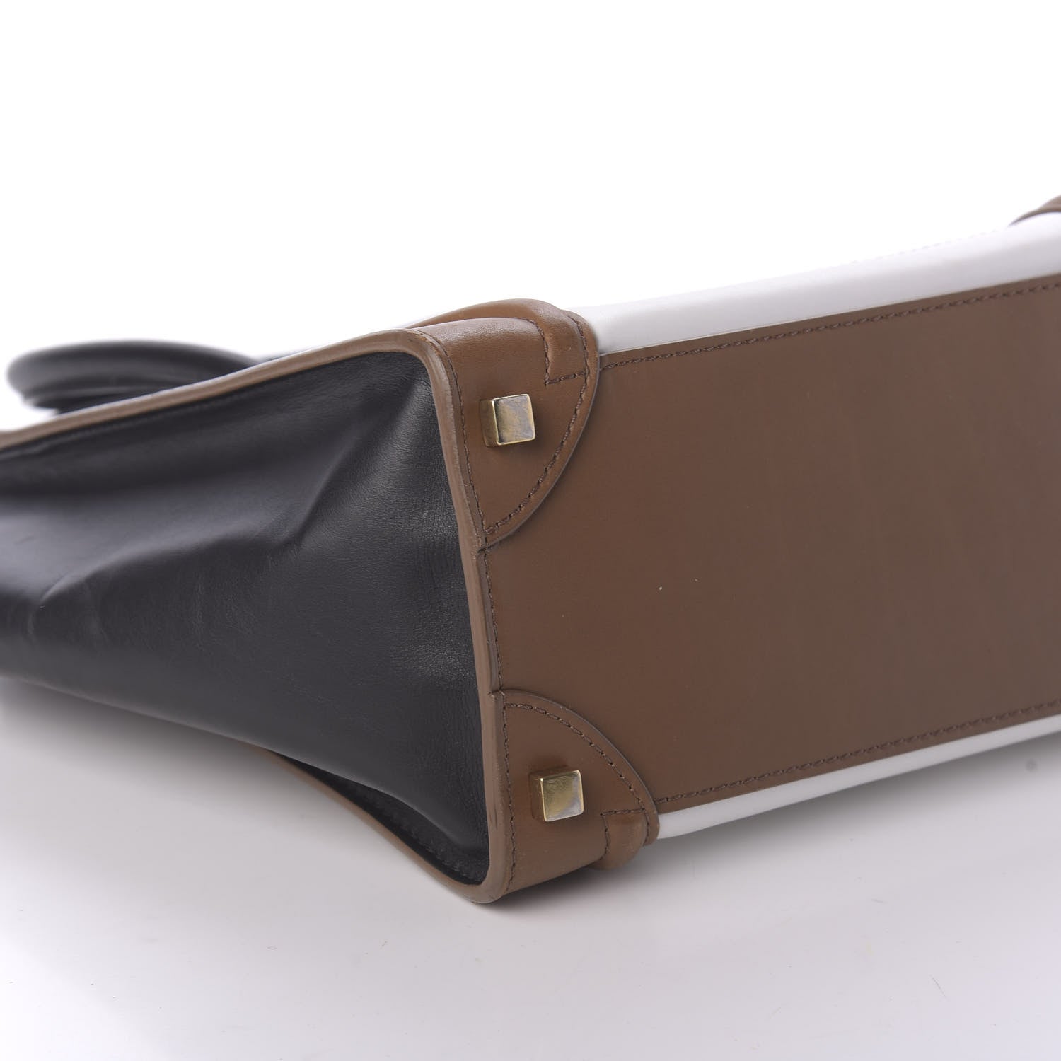 Celine Smooth Calfskin Micro Tri-Color Luggage Brown 6 of 10