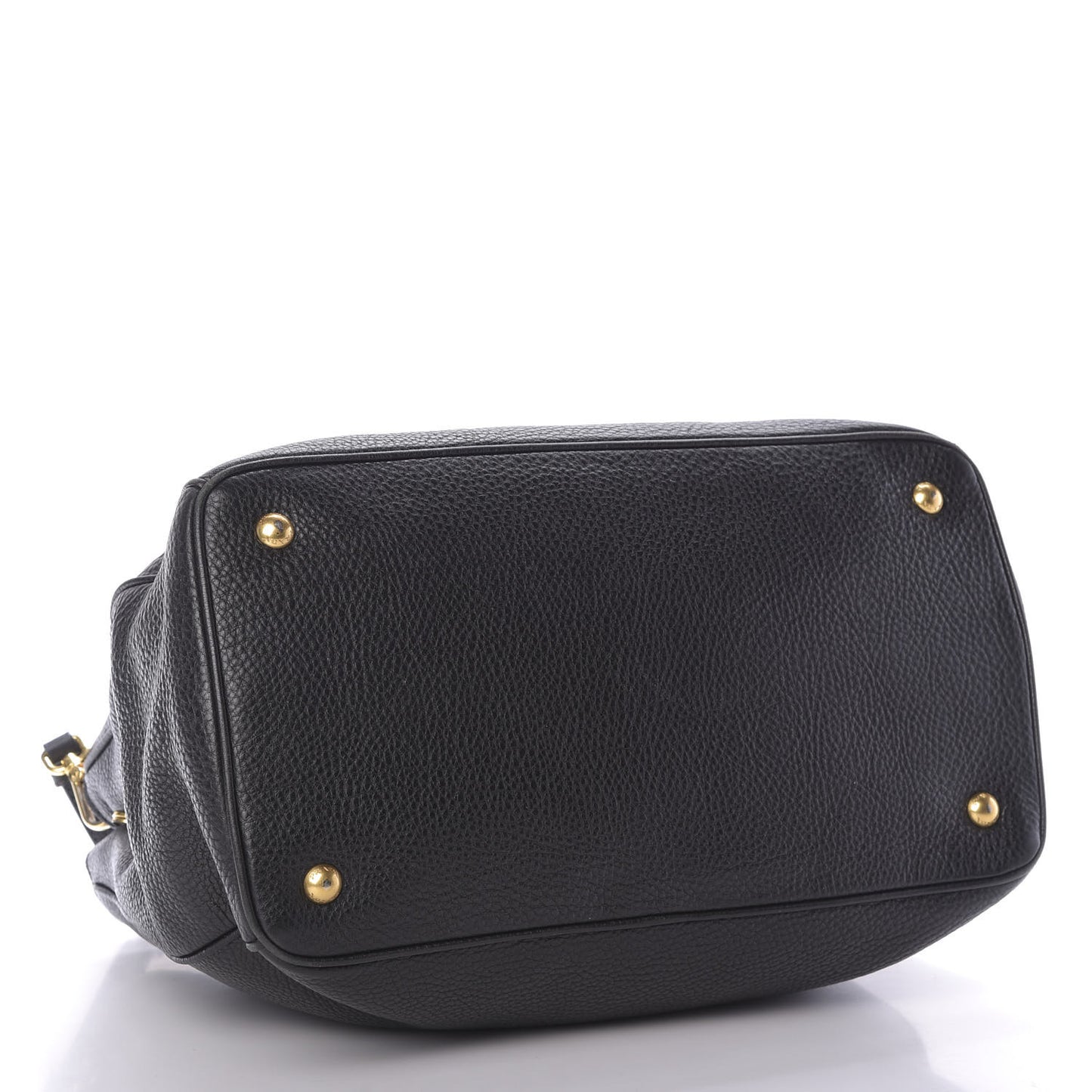 Vitello Daino Tote Black