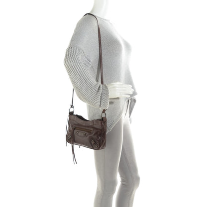 Balenciaga Agneau Classic Hardware Hip Cigare Fonce 2 of 7