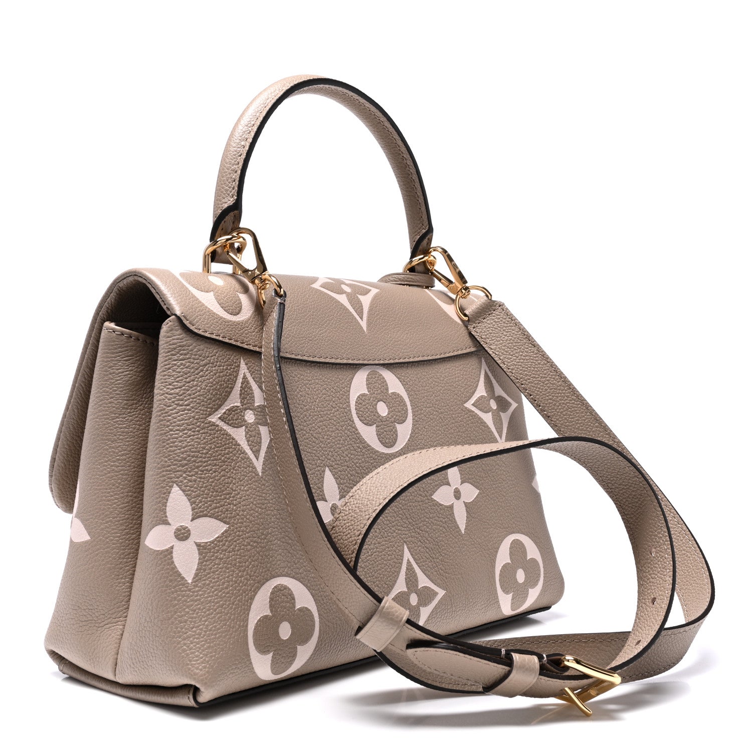 Louis Vuitton Empreinte Monogram Giant Madeleine MM Dove Grey Beige 2 of 10