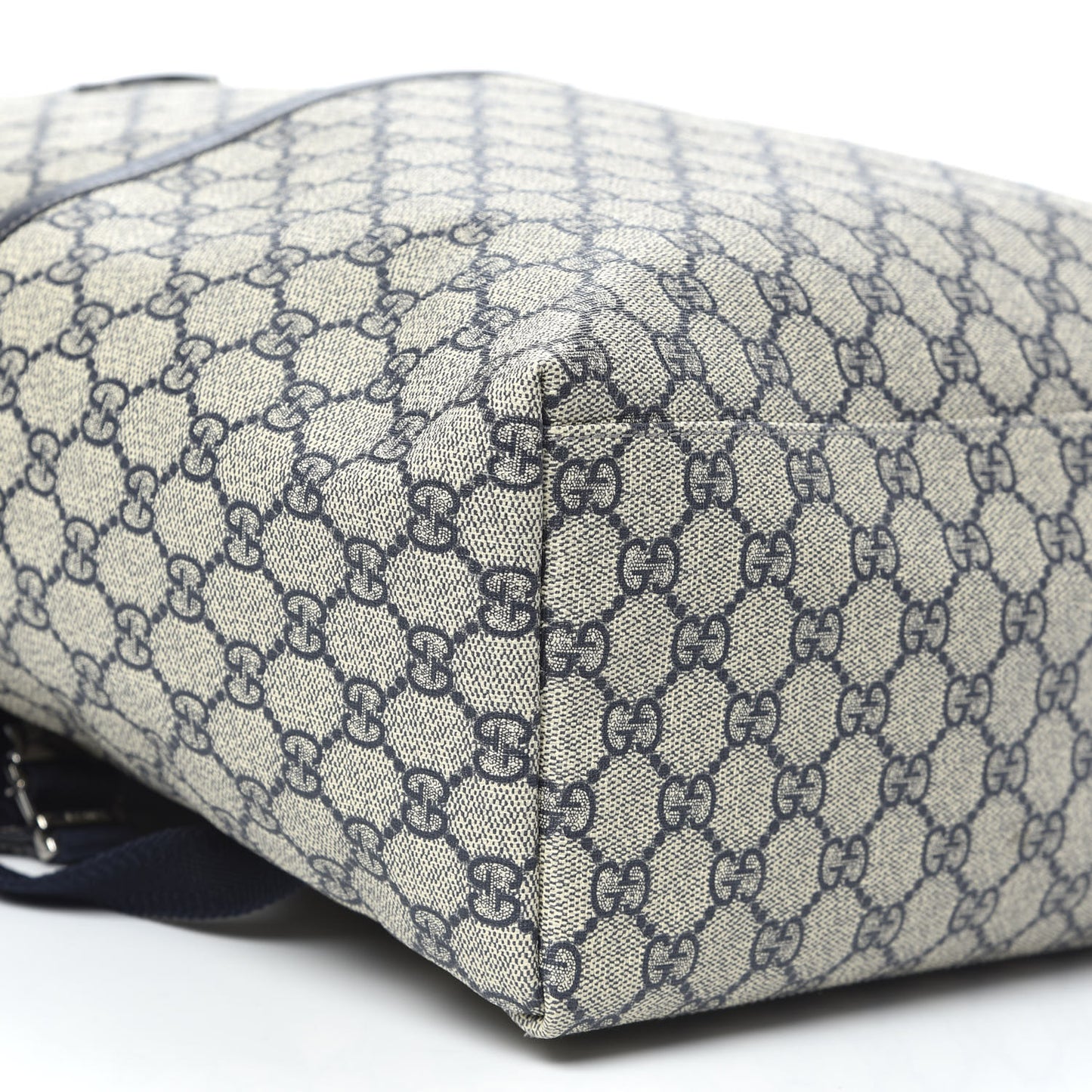GG Supreme Monogram Medium Classic Backpack Navy