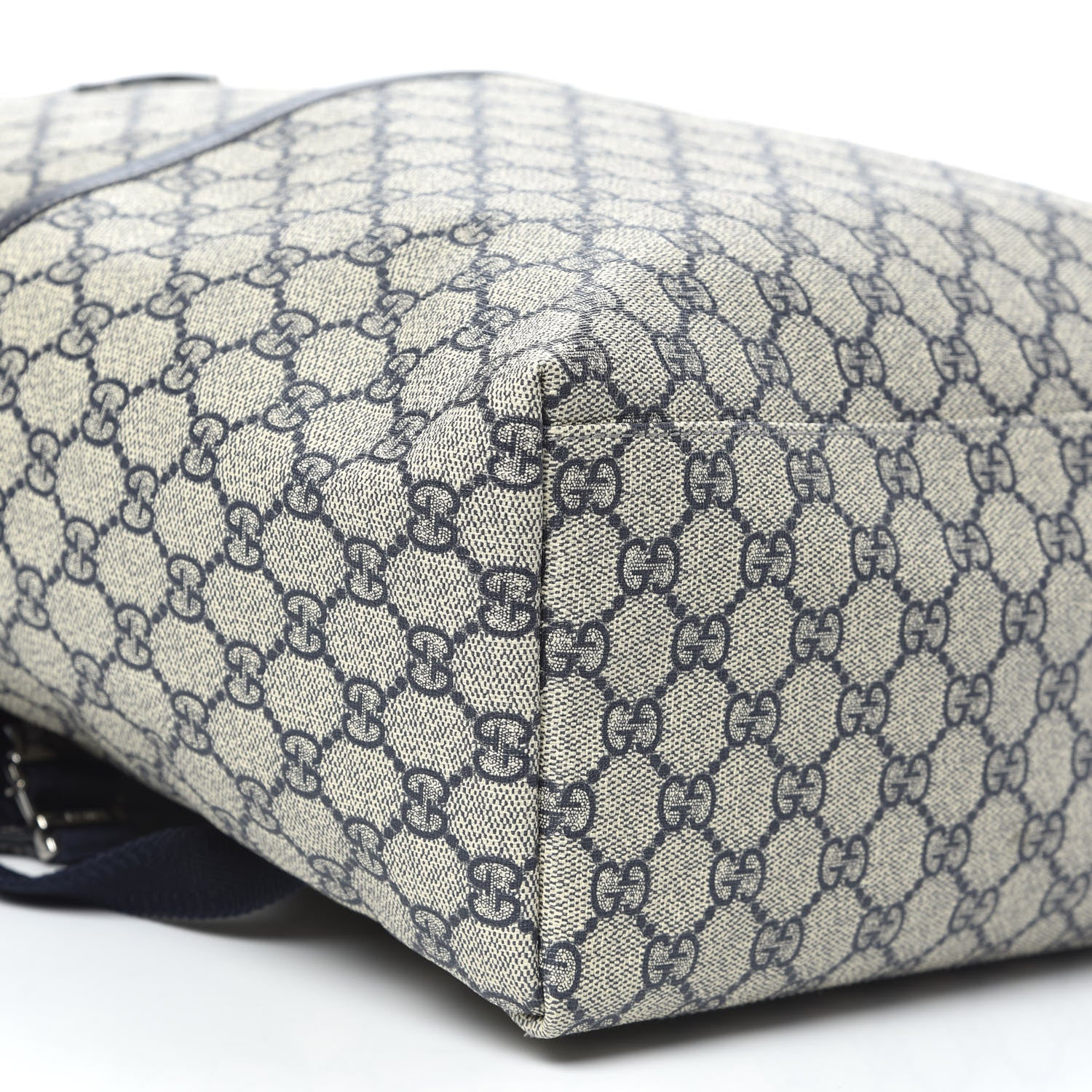 Gucci GG Supreme Monogram Medium Classic Backpack Navy 7 of 9
