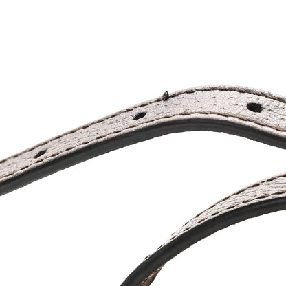 Gucci GG Supreme Monogram Textured Dollar Calfskin Web Small Ophidia Dome Shoulder Bag Beige Ebony New Acero 16 of 17