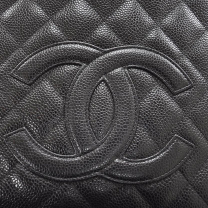 Chanel Caviar Petit Shopping Tote PST Black GHW 9 of 10
