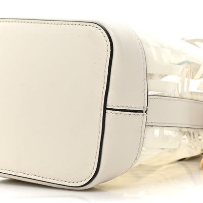 Fendi TPU FF Vitello Grace F is Fendi Mini Mon Tresor Bucket Bag White 9 of 11