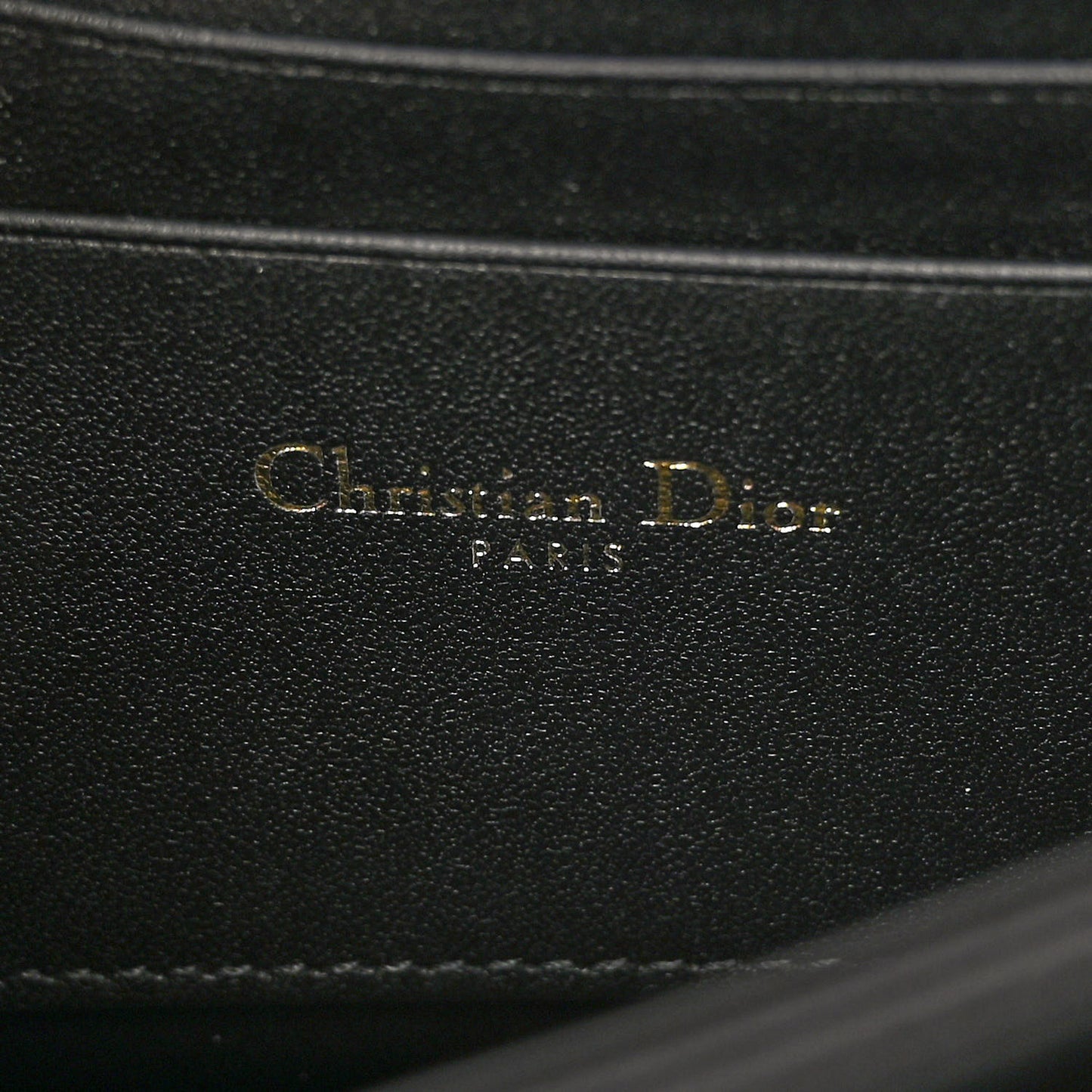 Lambskin Cannage Mini My Dior Bag Black