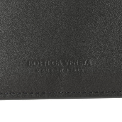 Bottega Veneta Calfskin Intrecciato Bi-Fold Wallet Light Graphite 6 of 6