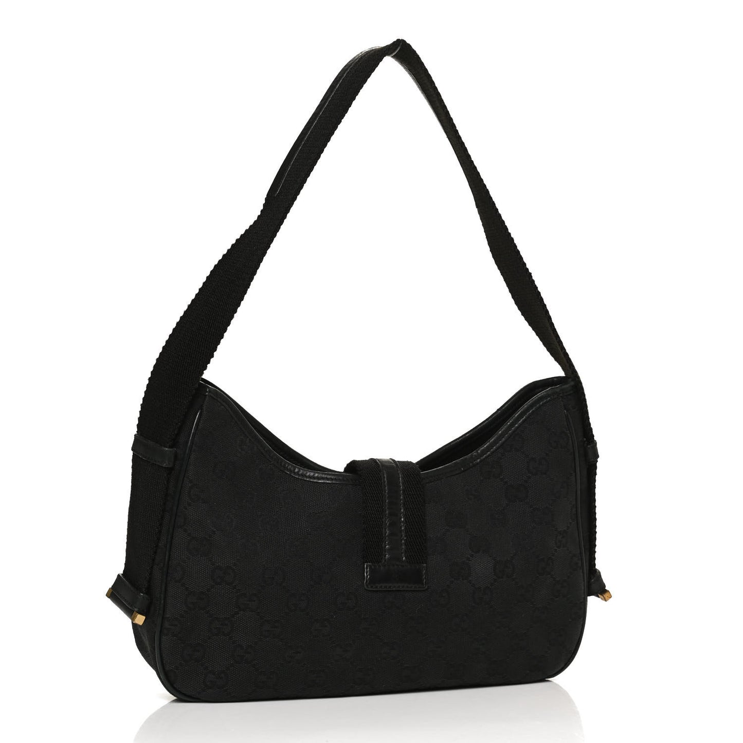 Monogram Shoulder Bag Black