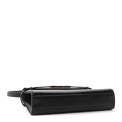 Saint Laurent Smooth Calfskin Small Manhattan Shoulder Bag Black 3 of 9