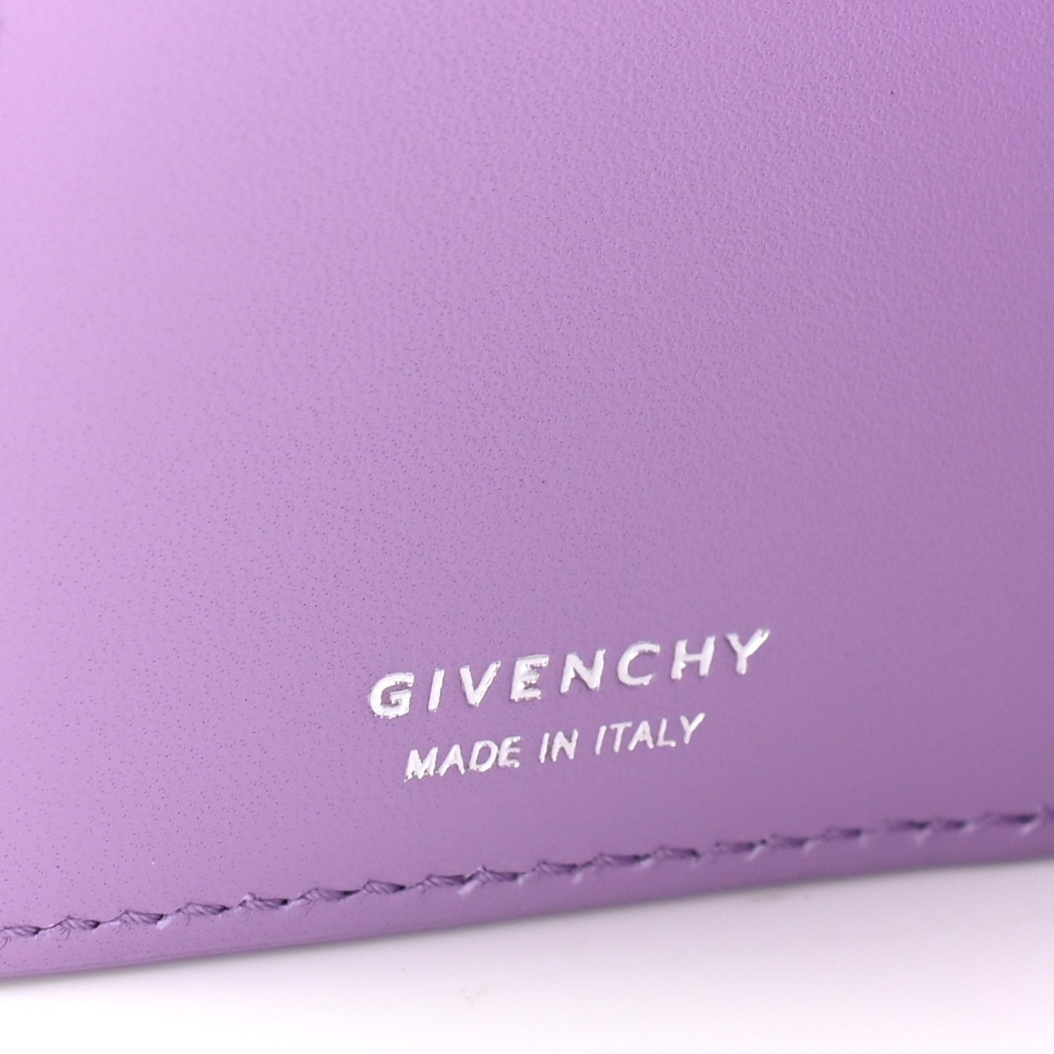 Givenchy Smooth Box Ombre Calfskin 4G Wallet Lilac 7 of 9
