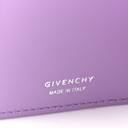 Givenchy Smooth Box Ombre Calfskin 4G Wallet Lilac 7 of 9