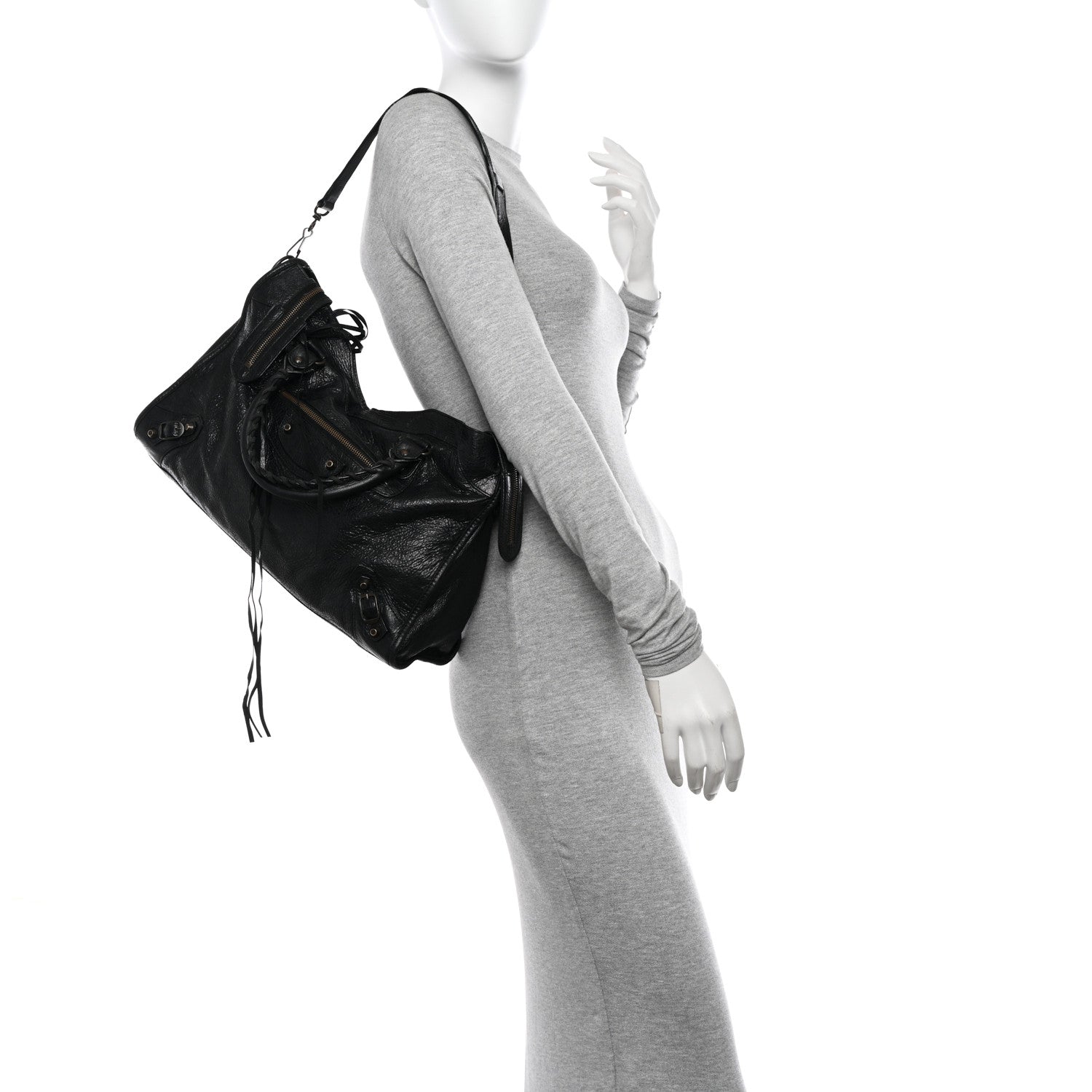 Balenciaga Agneau Classic Hardware City Black 2 of 17