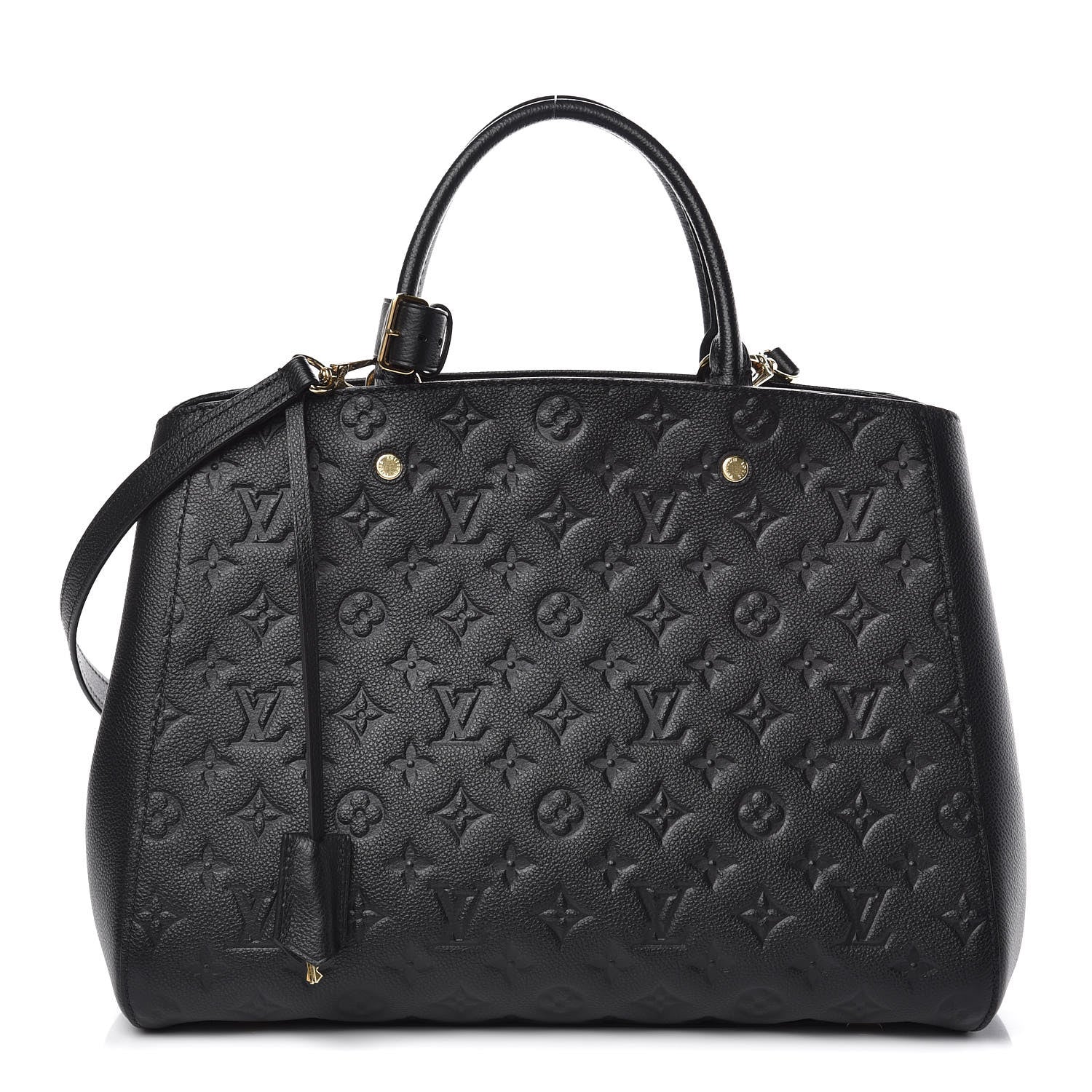 Louis Vuitton Empreinte Montaigne GM Black 1 of 9