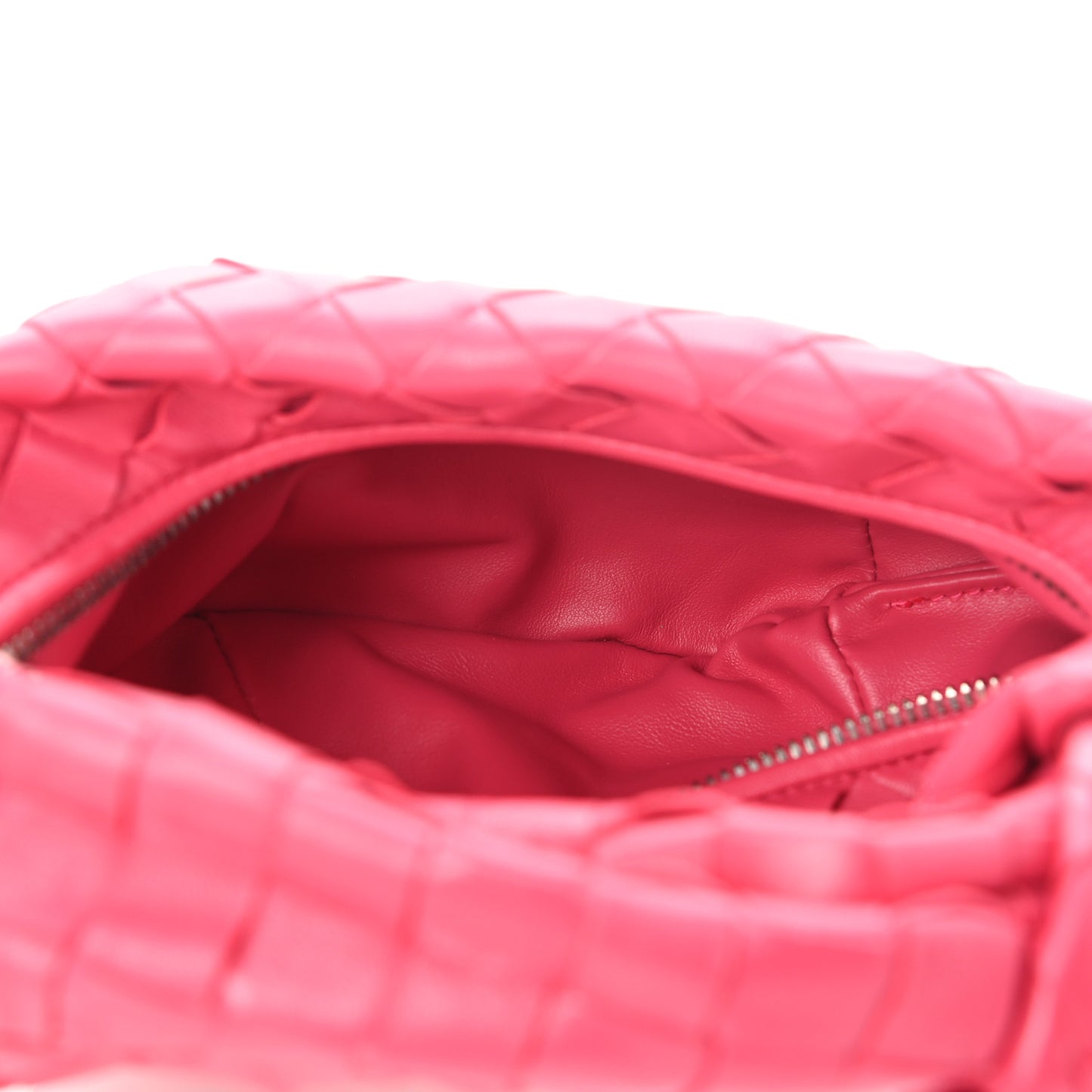 Nappa Intrecciato Mini Jodie Pink