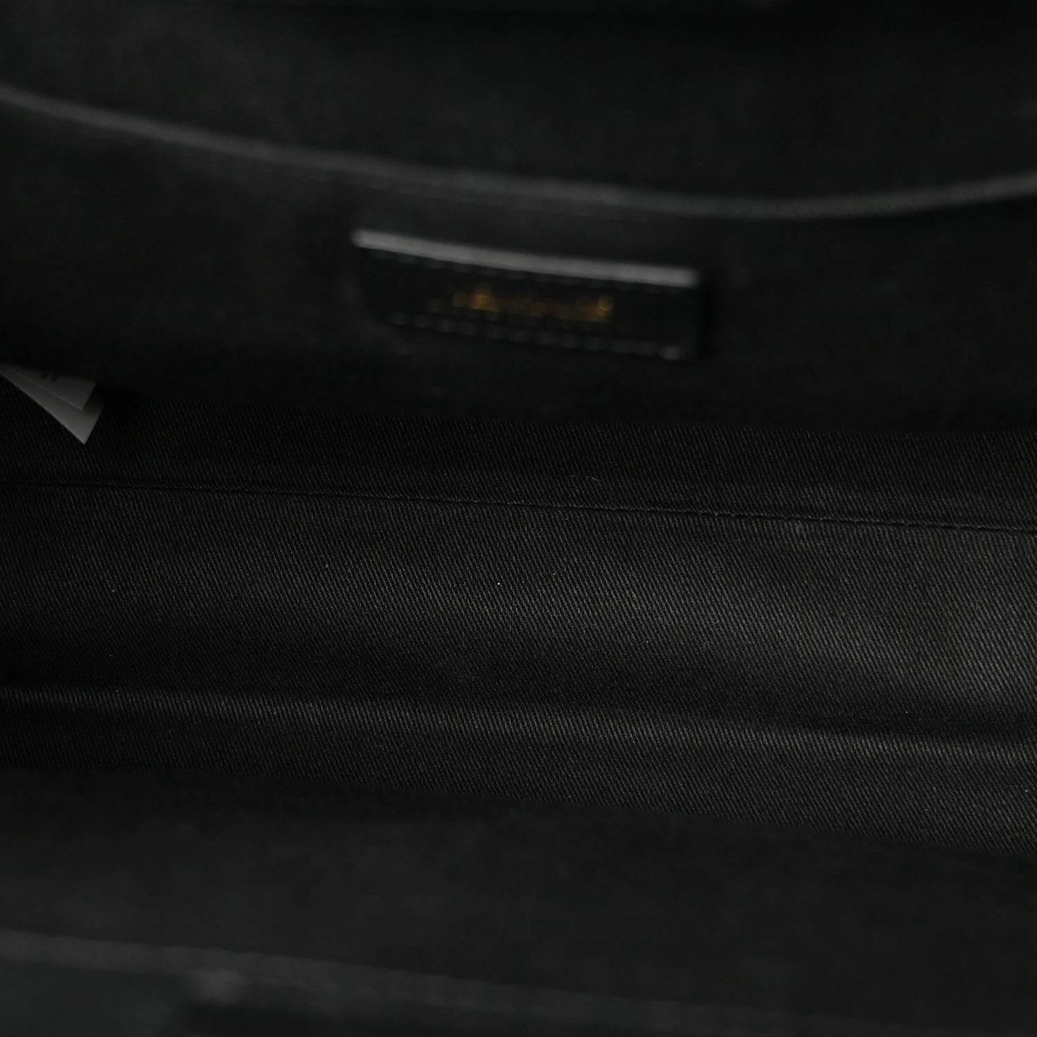 Versace Grainy Calfskin Large Virtus Top Handle Tote Black 5 of 9