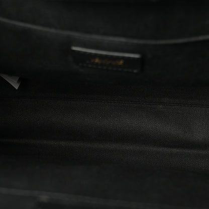 Versace Grainy Calfskin Large Virtus Top Handle Tote Black 5 of 9