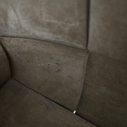 Bottega Veneta Nappa Maxi Intreccio Mini Arco Tote Taupe Grey 11 of 12