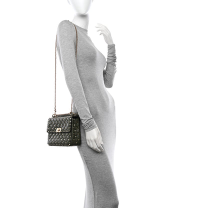 Valentino Garavani Nappa Medium Rockstud Spike Shoulder Bag Oasis 2 of 12