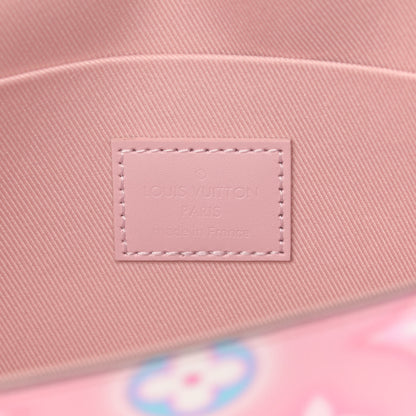 Louis Vuitton Vernis Valentine Felicie Pochette Chain Wallet Light Pink Neon 8 of 11