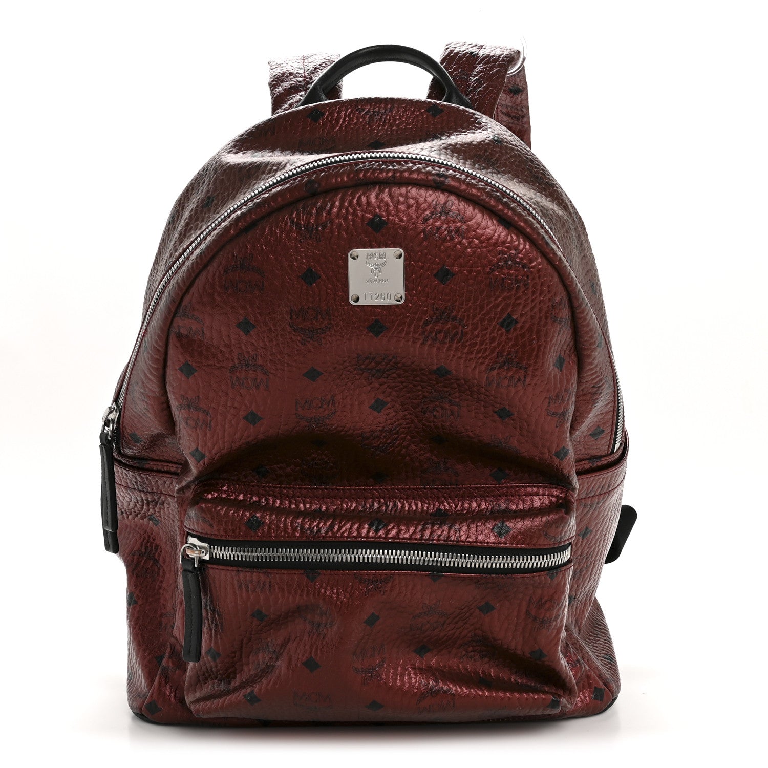 MCM Visetos Medium Stark Backpack Scooter Red 1 of 11
