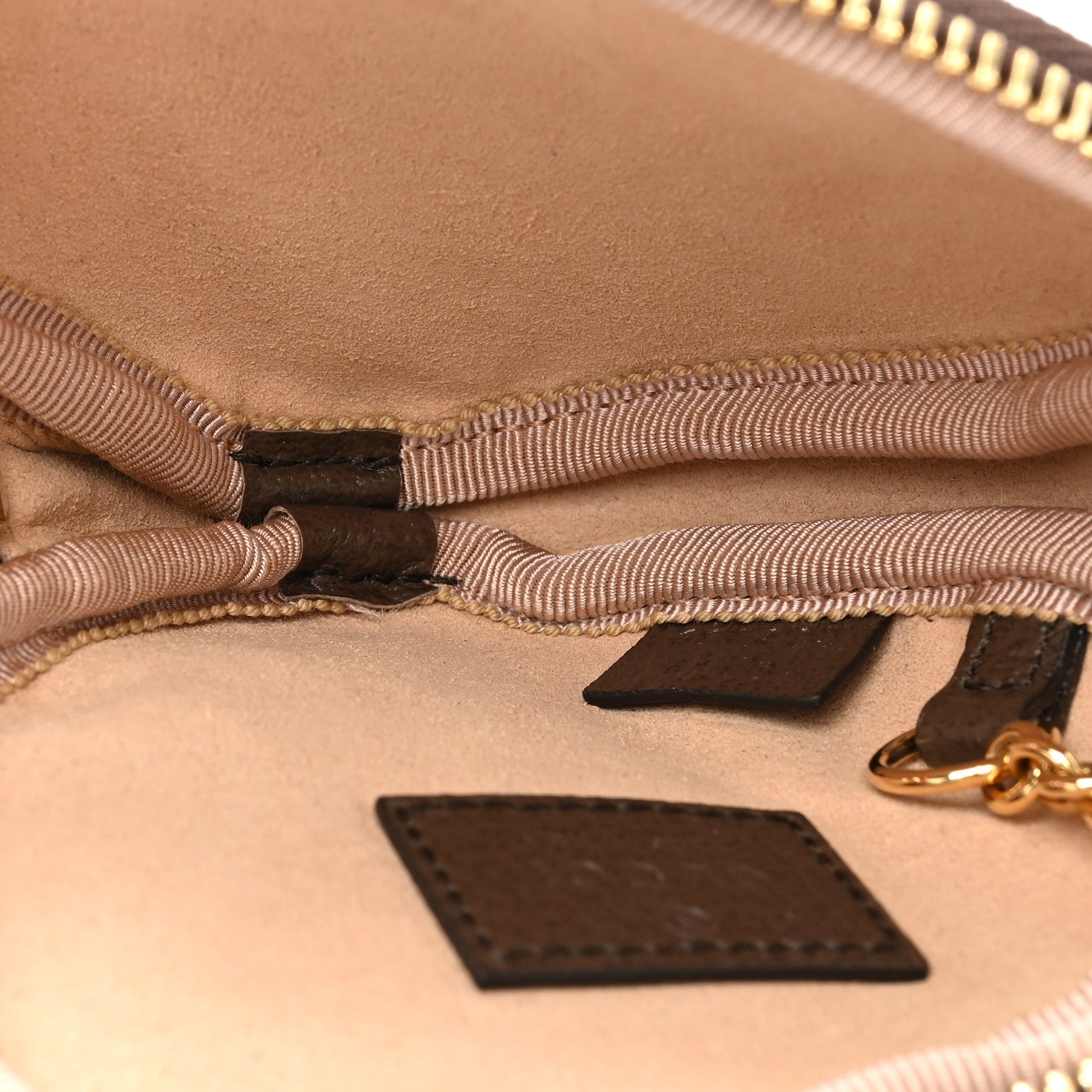 Gucci GG Supreme Monogram Web Ophidia Utility Belt 100 40 Beige Ebony New Acero 6 of 11