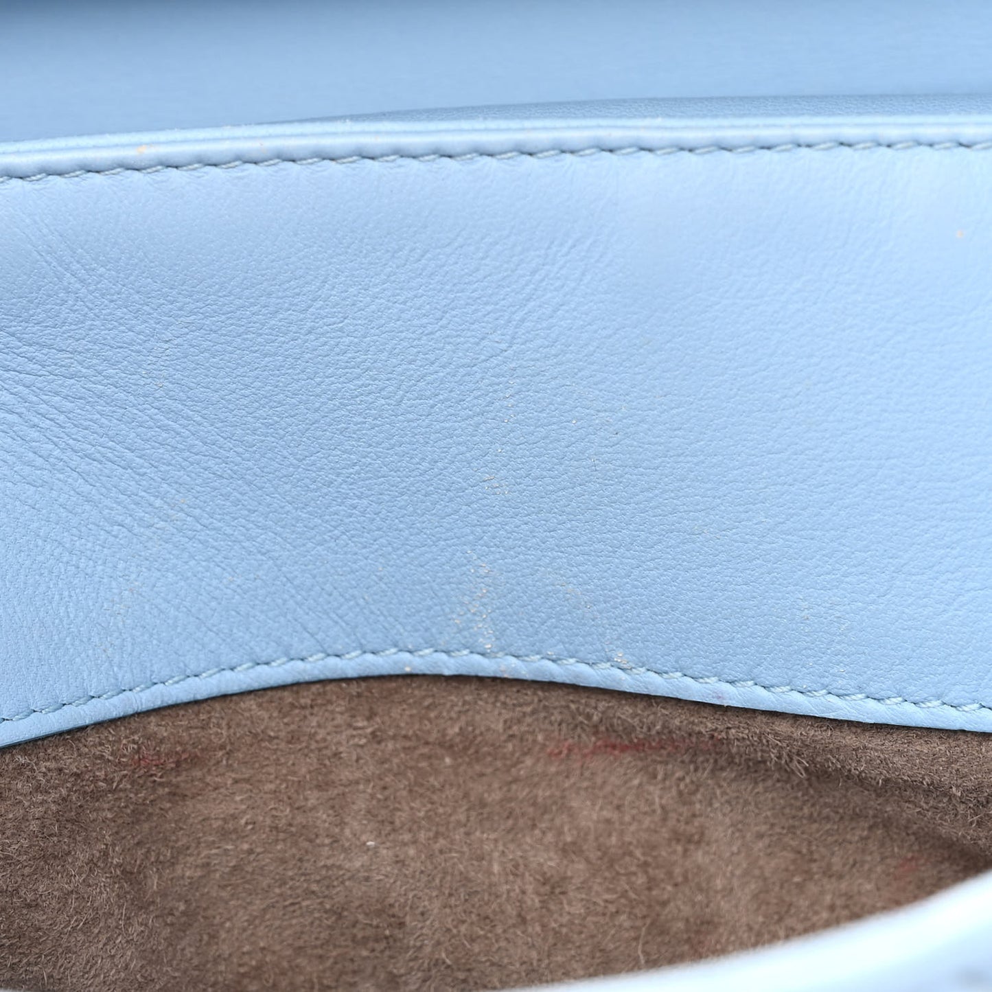 Nappa Intrecciato Large Olimpia Bag Light Blue