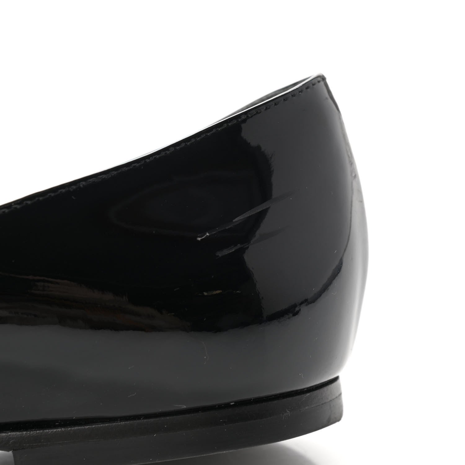 Louis Vuitton Patent Uniformes Ballerina Flat 38 Black 9 of 9