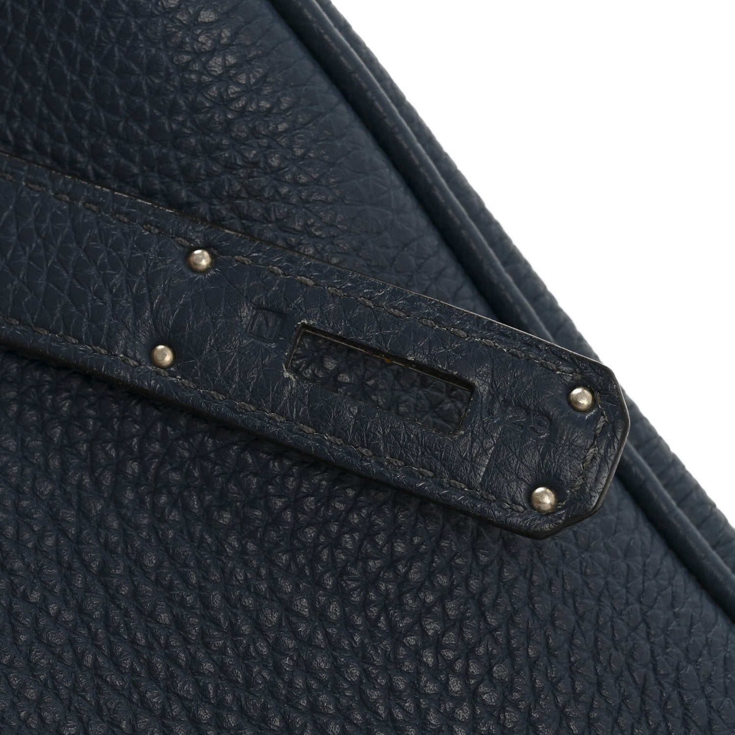 Hermes Togo BIRKIN 35 Bleu De Malte 7 of 12