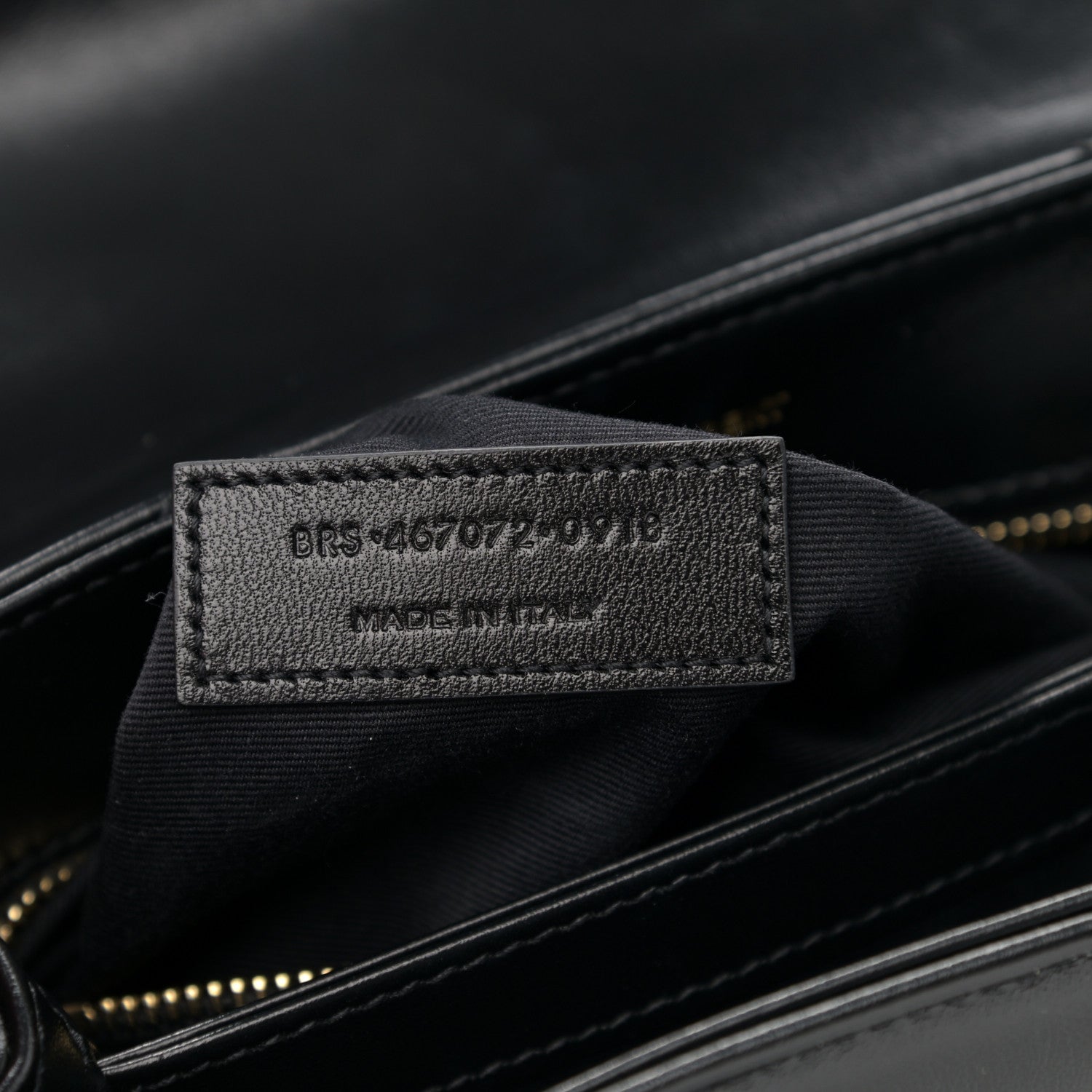 Saint Laurent Calfskin Y Quilted Monogram Toy Loulou Crossbody Bag Black 8 of 14