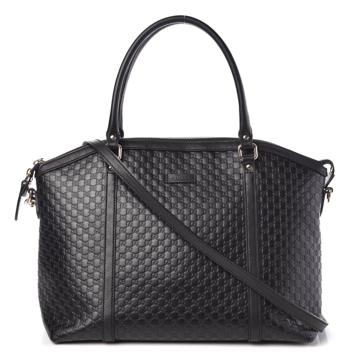 Gucci Soft Microguccissima Dome Satchel Black 1 of 9
