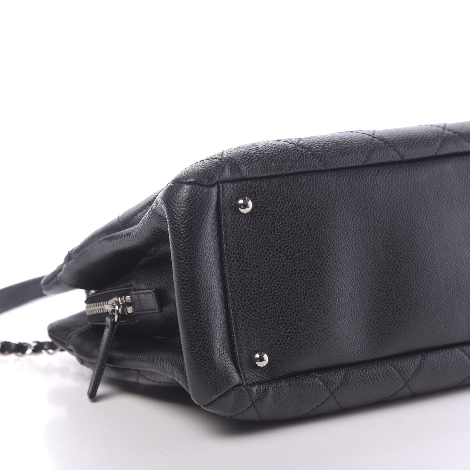 Chanel Caviar Quilted CC Timeless Tote Black 9 of 10