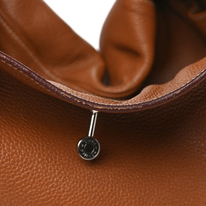 Hermes Taurillon Clemence Lindy 34 Gold 11 of 13