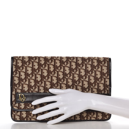 Christian Dior Monogram Clutch Brown 2 of 11