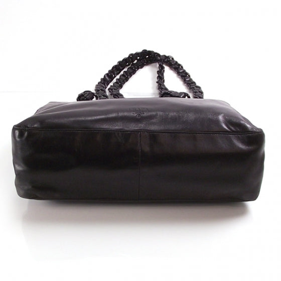 Prada Tessuto Leather Chain Strap Black 5 of 11