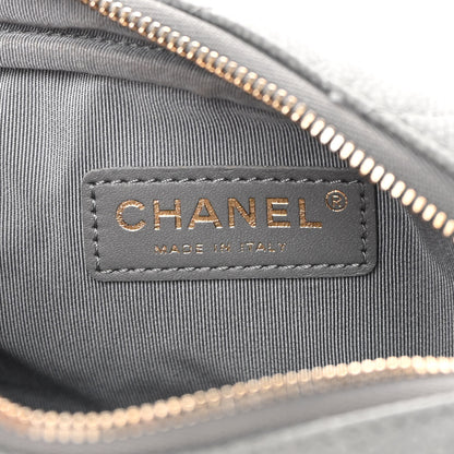 Chanel Caviar Quilted Mini Coco Tassel Camera Case Grey 6 of 12