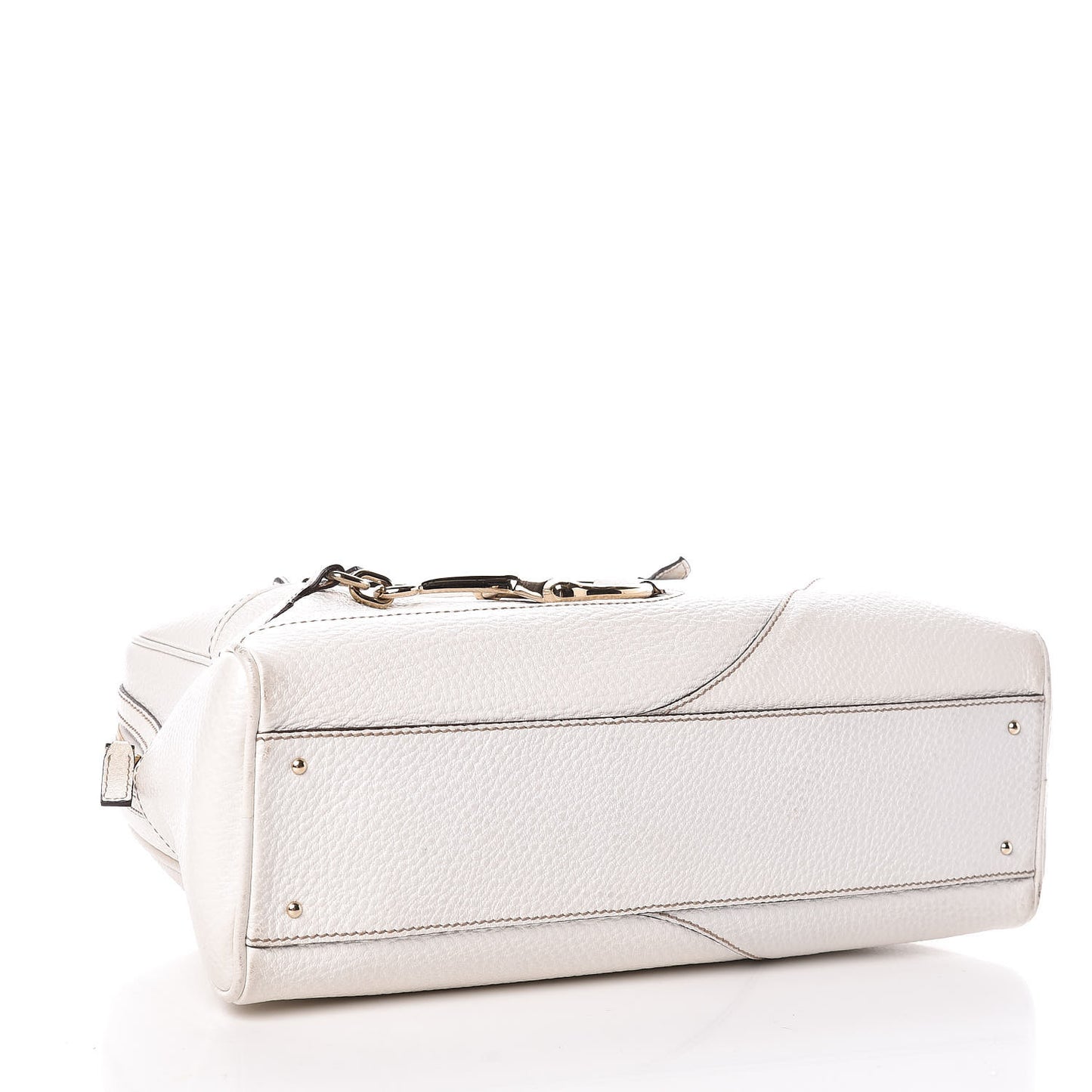 Calfskin Hasler Boston White