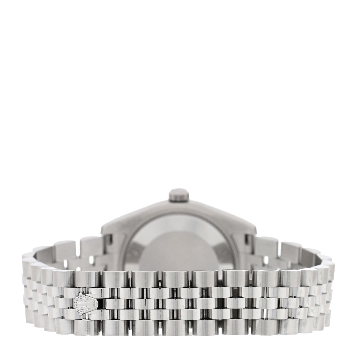 Rolex Stainless Steel 18K White Gold 31mm Oyster Perpetual Datejust Watch White Roman 178274 3 of 5