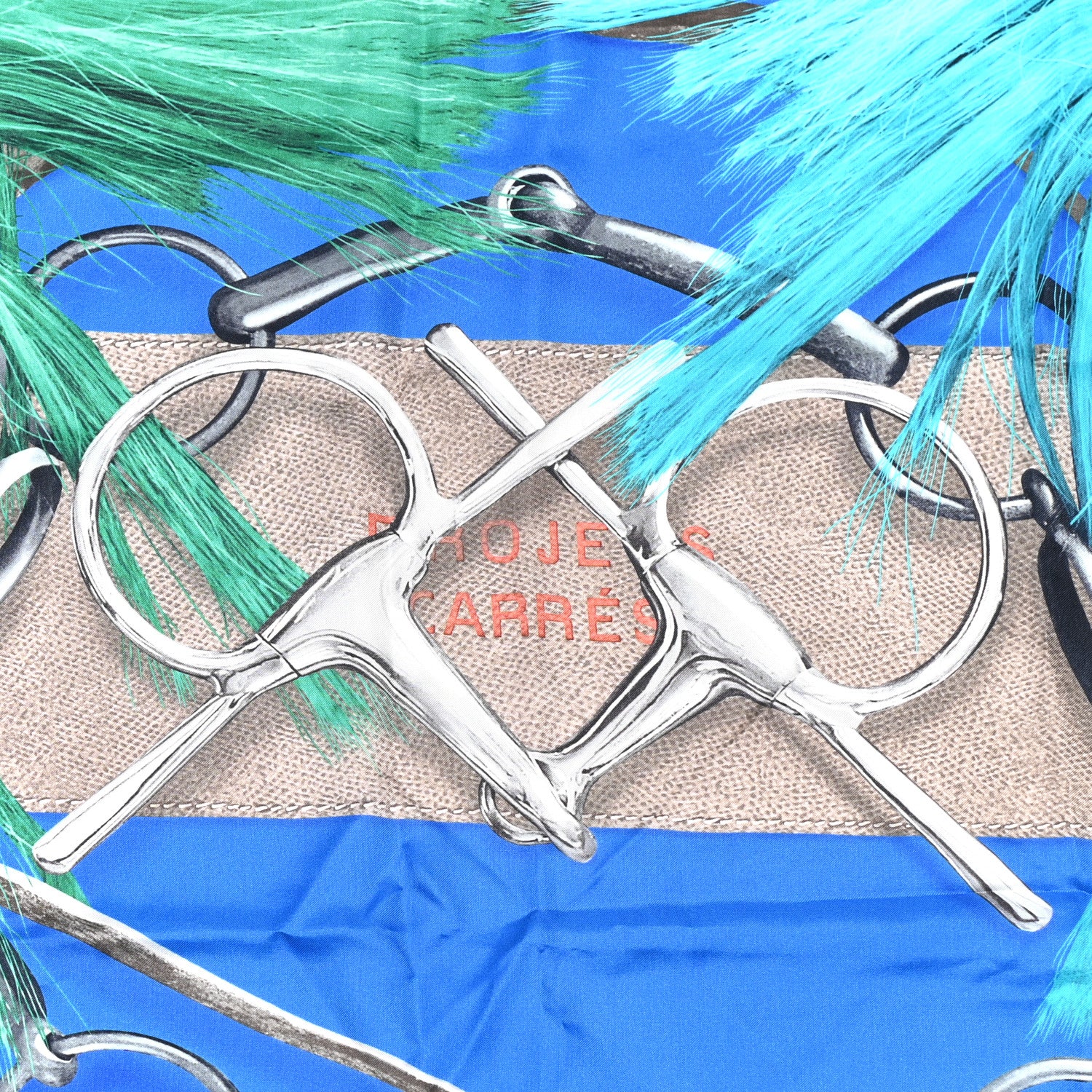 Hermes Silk Projets Carres Scarf 140 3 of 5