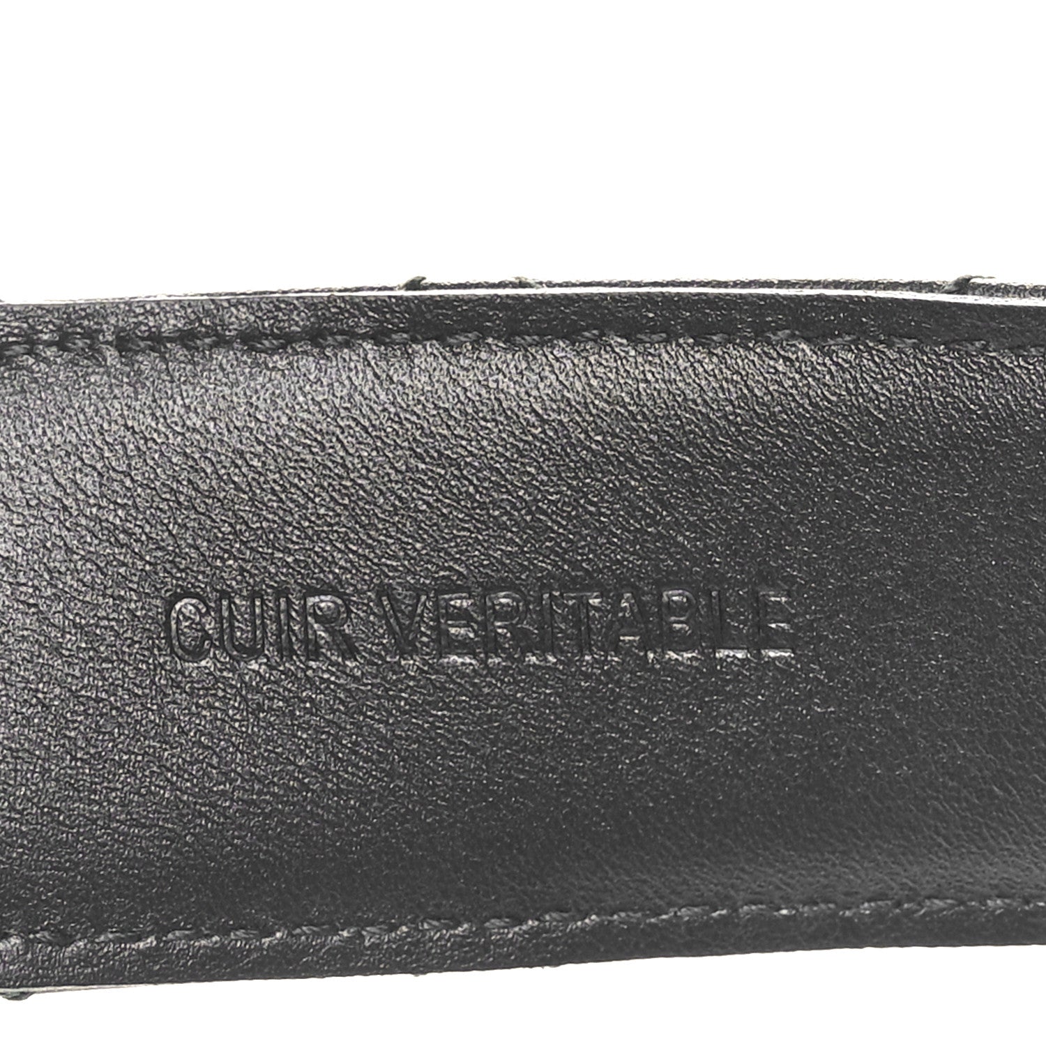 Chanel Calfskin Quilted CC Chain Belt 80 32 Black 8 of 9