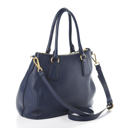 Prada Vitello Phenix Shopping Tote Baltico 3 of 9