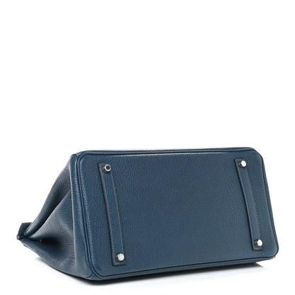 Hermes Togo Birkin 35 Bleu De Prusse 3 of 10