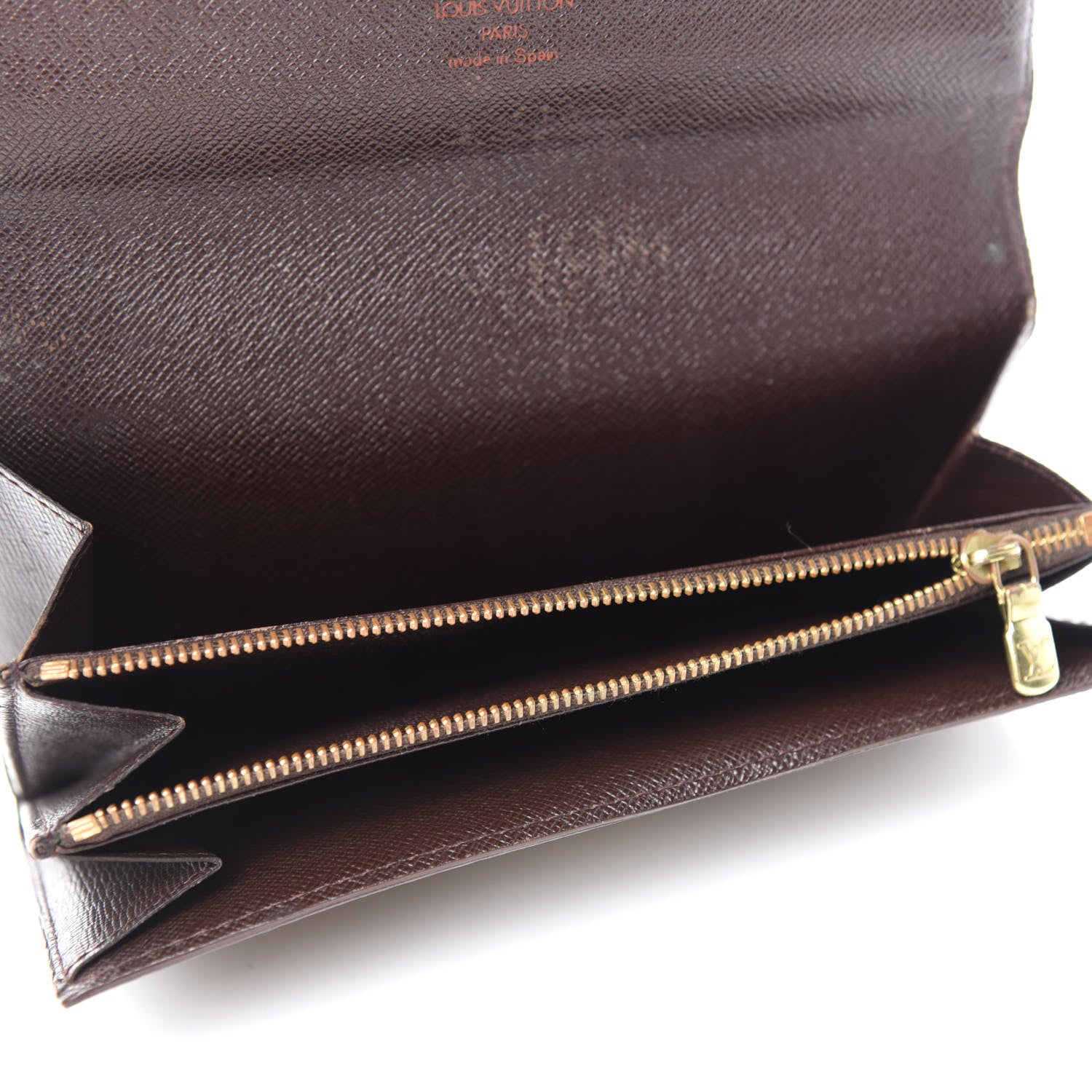 Louis Vuitton Damier Ebene Sarah Wallet 5 of 11