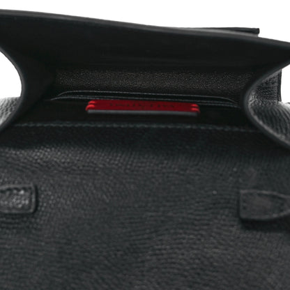 Valentino Garavani Calfskin VLogo Crossbody Bag Black 4 of 7