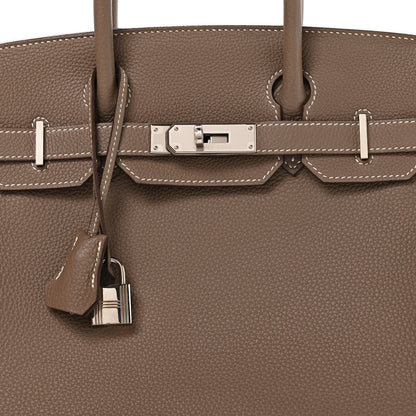 Hermes Togo Birkin 30 Etoupe 8 of 10