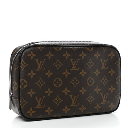 Louis Vuitton Monogram Macassar Toilet Pouch GM 3 of 8