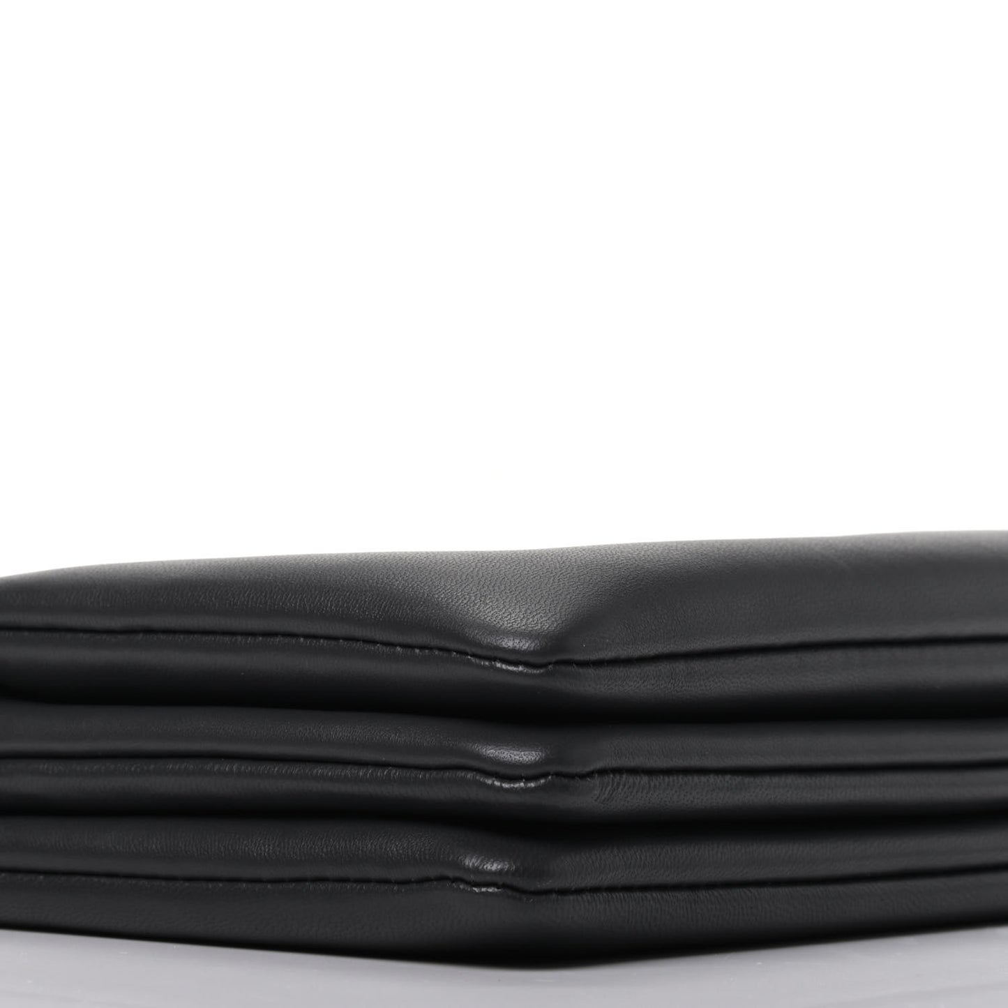 Lambskin Small Trio Crossbody Bag Black